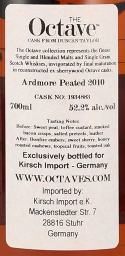 Ardmore 2010 DT - Ratings and reviews - Whiskybase