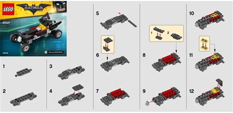 30521 The Mini Batmobile - LEGO instructions and catalogs library