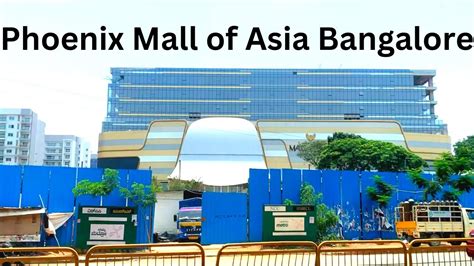 Phoenix mall of Asia Bangalore |Yelahanka Phoenix Mall - YouTube