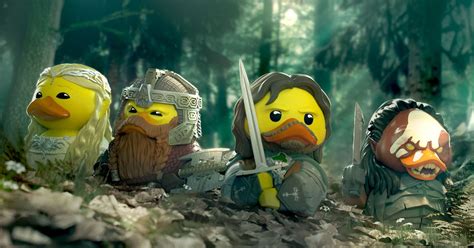 TUBBZ Releases Four More LORD OF THE RINGS Rubber Ducks — GeekTyrant