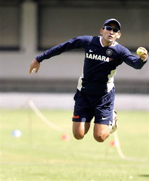 Ajit Agarkar shows his agility during a fielding session | ESPNcricinfo.com