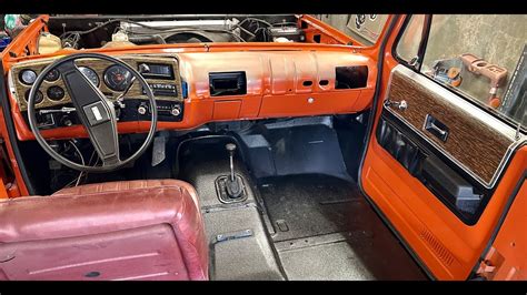 1976 Chevy K5 Blazer (Interior Part 1) - YouTube