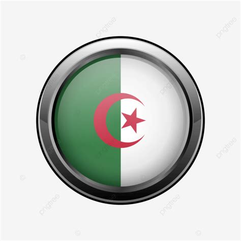 Algerian Flag Vector, Algeria, Flag, Algerian Flag PNG and Vector with Transparent Background ...