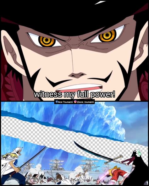 Mihawk wrecked my template.... : r/MemePiece