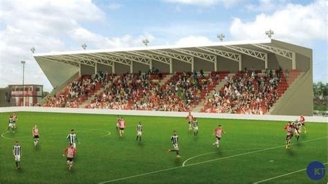 Exeter City FC given stadium development approval - BBC News