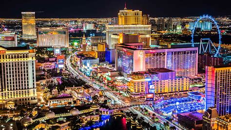 1920x1080px | free download | HD wallpaper: Las Vegas-aerial photo ...