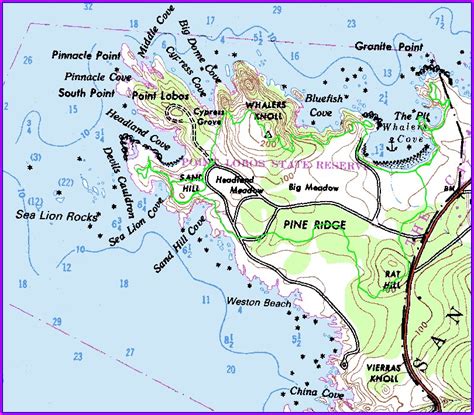 Point Lobos Hiking Trail Map - 2024 Schedule 1