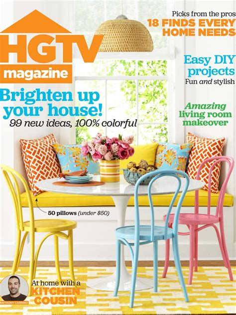 HGTV Magazine: April 2015 | HGTV