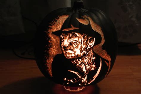 EPIC pumpkin win!! #noes Freddy Krueger | Pumpkin carving, Pumkin ...