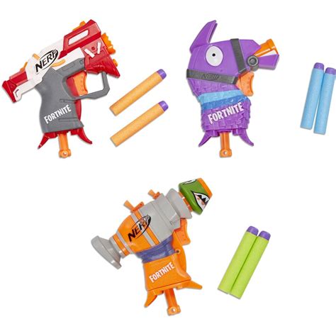 NERF Fortnite Microshots Dart Firing Blaster - Assorted* | BIG W