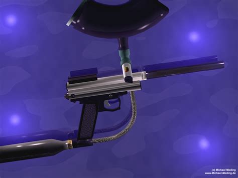 3dsmax Paintball Gun