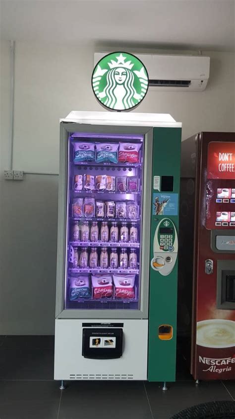 starbucks vending machine malaysia - Milda Castle