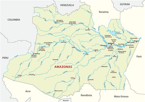 Geografia do Amazonas - relevo, clima, vegetação, população, economia ...