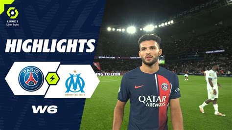 PARIS SAINT-GERMAIN - OLYMPIQUE DE MARSEILLE (4 - 0) - Highlights - (PSG - OM) / 2023/2024