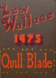 Lew Wallace High School - Quill and Blade Yearbook (Gary, IN), Covers 1 ...