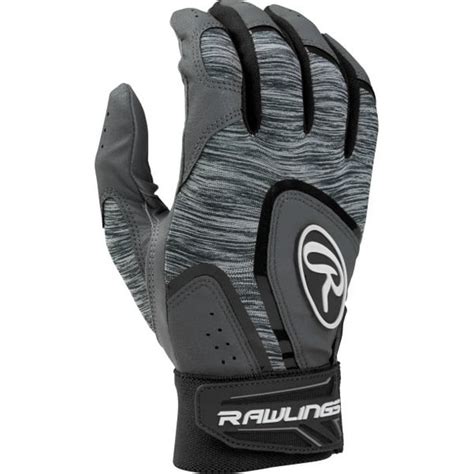 Rawlings Youth 5150 Baseball Batting Gloves, Black - Walmart.com ...