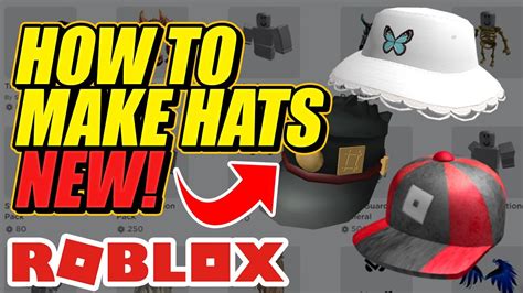 How To Create A Hat In Roblox - Margaret Wiegel