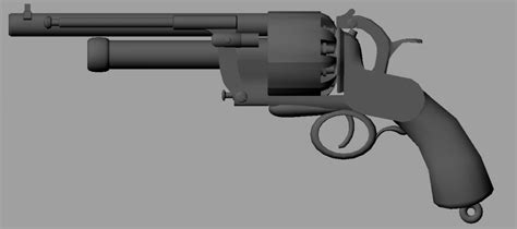 LeMat Revolver Process | Tony Sladky – Game Art