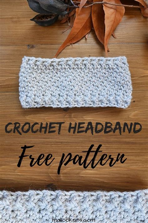 Free crochet headband pattern - mallooknits.com