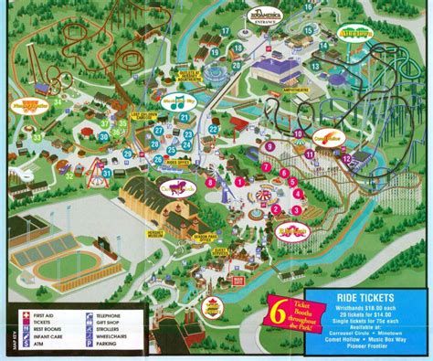 Hersheypark Map and Brochure (2024 - 1972) | ThemeParkBrochures.net