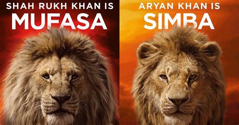 Shah Rukh Khan and son Aryan Khan to voice Hindi version of The Lion King