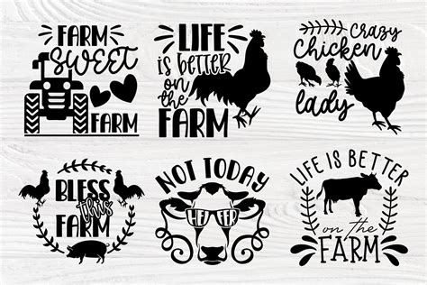 Farmhouse SVG Bundle, Farm Svg Cut Files, Farmhouse Signs (672536 ...