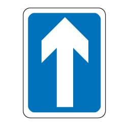 Traffic Signs - One Way Arrow Sign