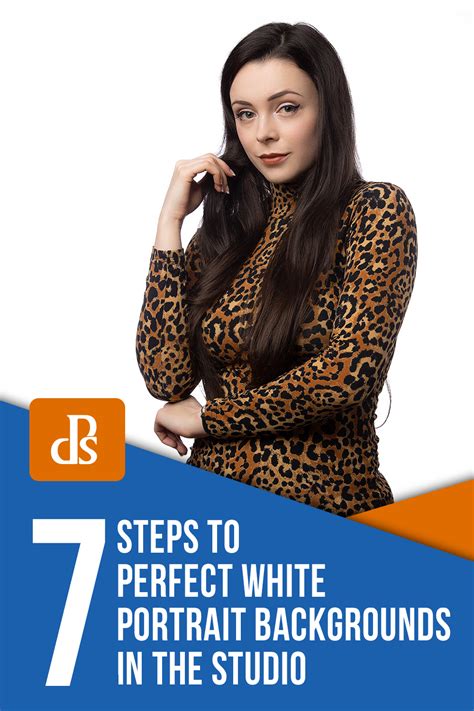 7 Steps to Perfect White Portrait Backgrounds in the Studio