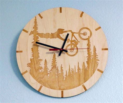 Custom Image Laser Cut Wood Clock : 3 Steps - Instructables