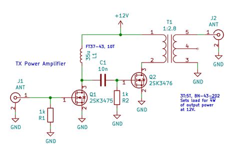 An HF Power Amplifier with Real RF Transistors