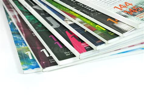 Colorful Magazines stock image. Image of finance, background - 8909135