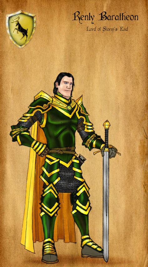 Renly Baratheon by serclegane on DeviantArt