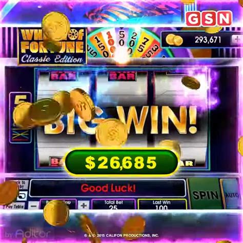 GSN Wheel of Fortune Slots - YouTube