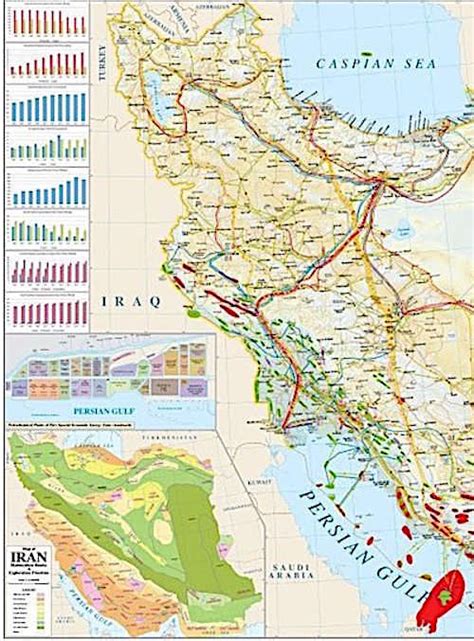 Opars Books | General Map Of The Petroleum Industry Of Iran 2021