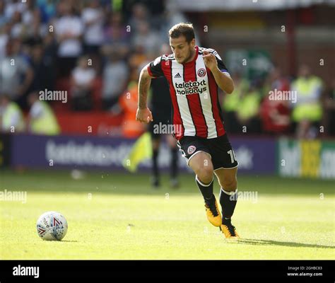 Billy Sharp of Sheffield Utd during the Championship match at Bramall ...