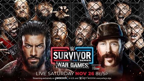 WWE Survivor Series Wargames 2022 - Falls Count Anywhere