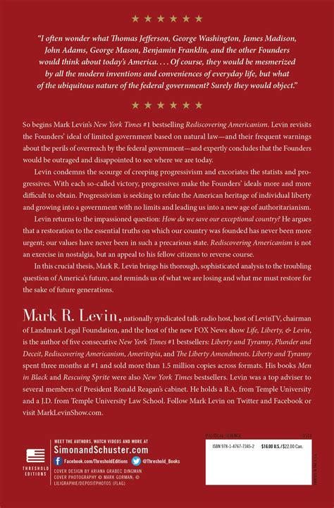 Rediscovering Americanism | Book by Mark R. Levin | Official Publisher ...