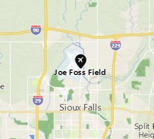 Where is Joe Foss Field [Sioux Falls nbhd], South Dakota? see area map & more