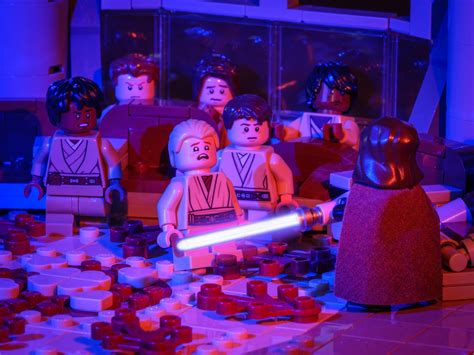 LEGO Jedi Temple with Jedi Council, Jedi Archives and Holocron Vault : r/StarWars