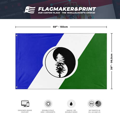 Technocratic Cascadian Flag (Celtican) (Hidden) – Flagmaker & Print