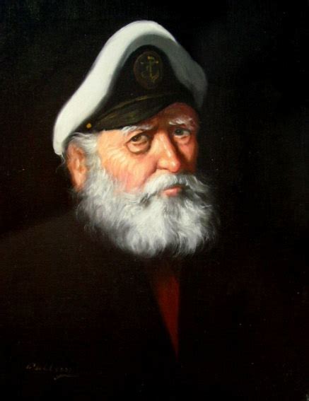 Sea Captain Oil Painting at PaintingValley.com | Explore collection of Sea Captain Oil Painting