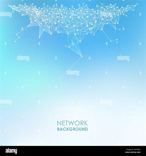 Network abstract background Stock Vector Image & Art - Alamy