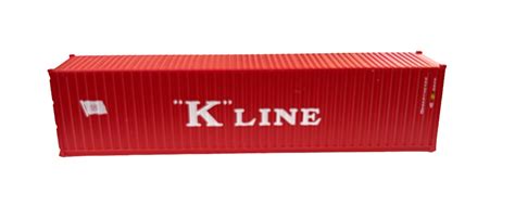 40' Shipping Container - K-Line - E-trains