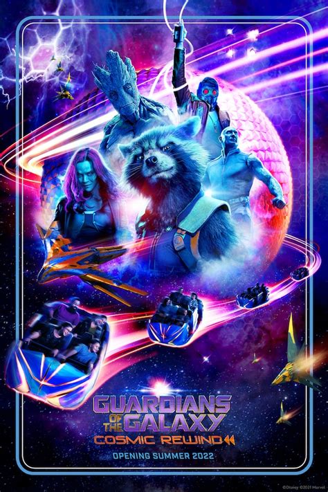 Guardians of the Galaxy: Cosmic Rewind at Epcot: Opening & Info ...