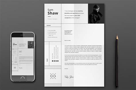 Sam Resume Template on Behance