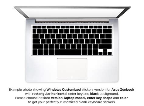 Blank Keyboard Stickers for MacBooks and PC Laptops | Keyshorts