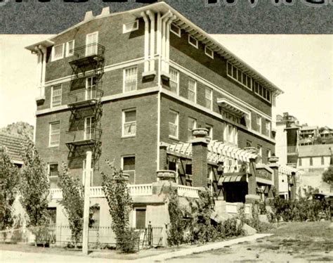 The YWCA building in Bisbee, Arizona, 1918. This image is from the photograph collection of the ...