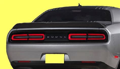 2015-2016 Dodge Challenger Factory Style Rear Spoiler