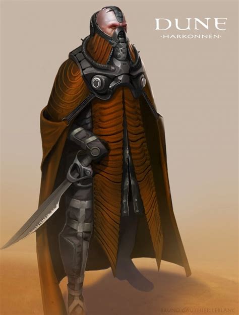 Dune Character Faction Designs by Bruno Gauthier Leblanc | Concept Art World