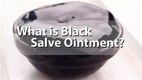 What is Black Salve Ointment? - Detox & Cure